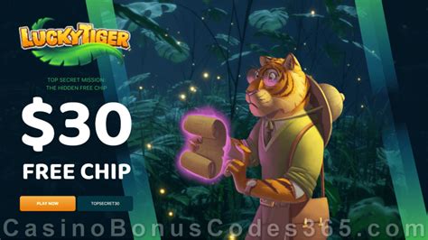 lucky tiger free bonus codes